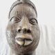tête d'Ifé, berceau des Yorubas, du Royaume du Bénin (Nigeria) en Bronze Années 50-60 Col