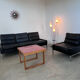 Leather Sofa and Armchair design Hans Peter Piehl for Wilkhahn 60s