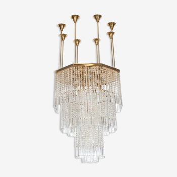 Chandelier mid-century Italy 1950 s