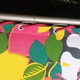 Vintage Deckchair-Camp Bed