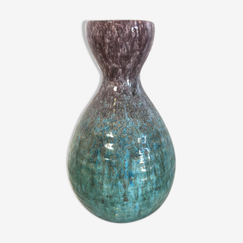 Vase Accolay bleu-violet, 1970