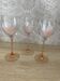 Lot de 2 verres à pied Luminarc , verrerie d'Arques