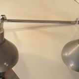 Jumo gs1 adjustable double workshop desk lamp - industrial modernist