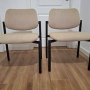 Pair of Martin Stoll Chairs, Switzerland, 1980s