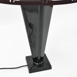 70s Hollywood Regency large table lamp with an openwork lampshade, Belgium