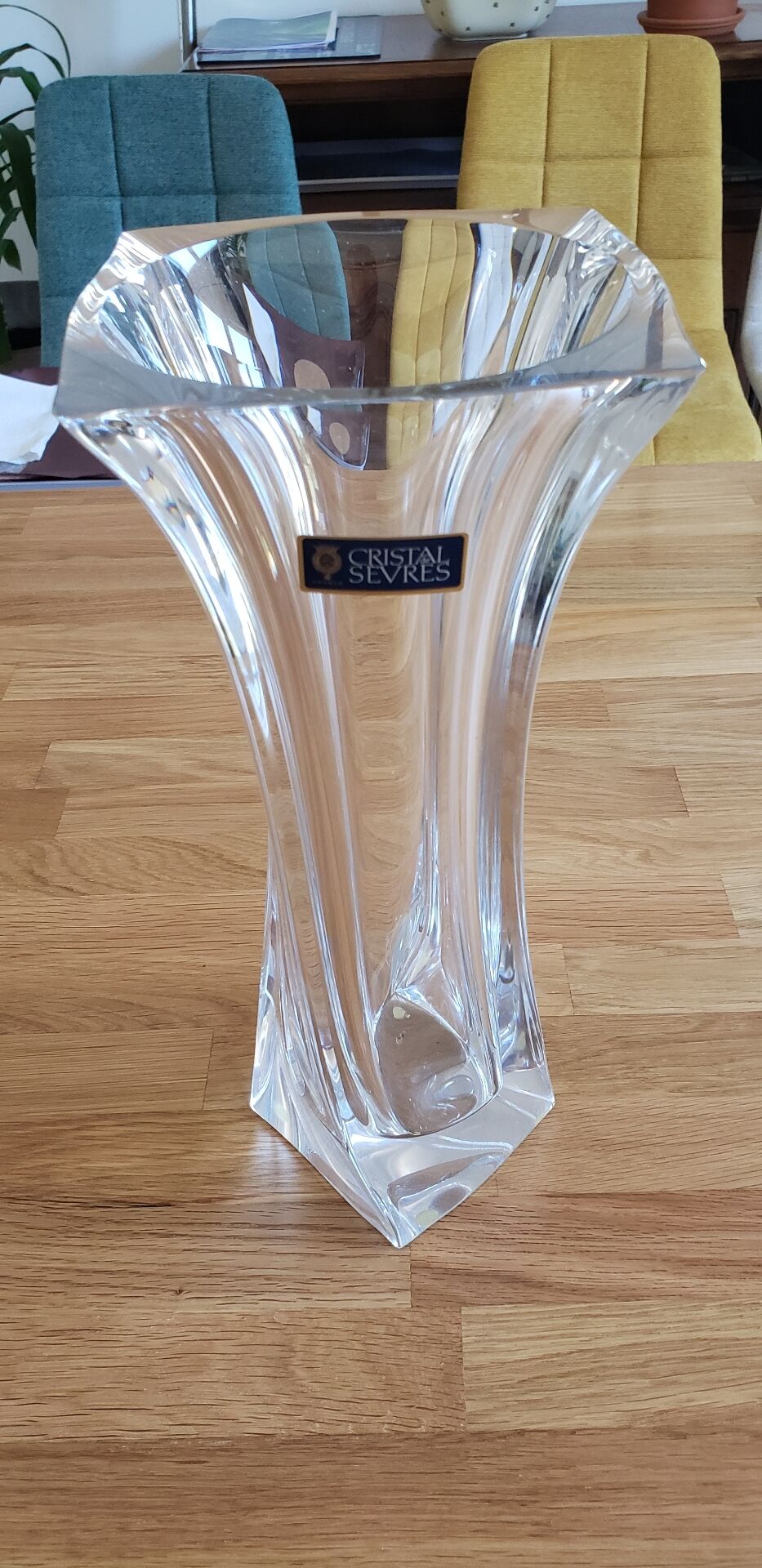 Vase en cristal de Sevres