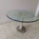 Italian daisy table 60s, 70'S design table Chelini Florence