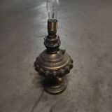 Pied de lampe ancien laiton