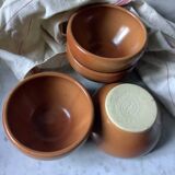 4 petits bols Digoin crespo Sarreguemines