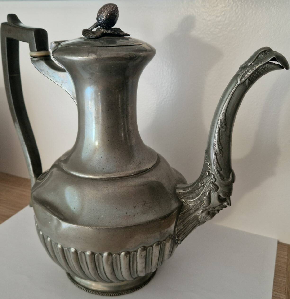 I026 Antique Sheffield jug – vintage English style – chic decor