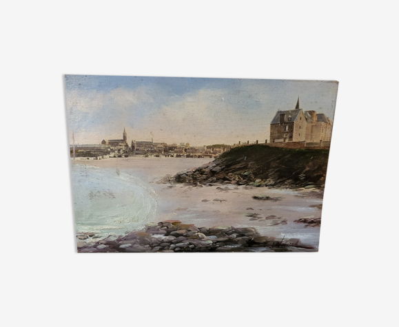 Huile sur panneau