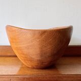 Vintage Wooden Teak Fruit Bowl