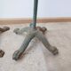 Antique Dutch Uplighter Glass Shade Floor Lamps (2)