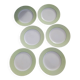 Set of 6 Linon Saint Amand flat plates