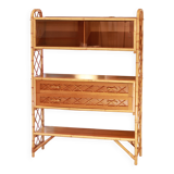 Bamboo display shelf