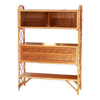 Etagère vitrine en bambou