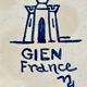 Old cream jug for children at the Dionysos press Gien