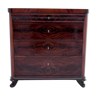 Mahogany chest of drawers, Northern Europe, circa 1860.