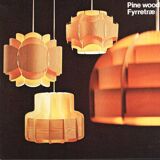 Vintage Danish Pendant Lamp • Prisma • Lars Eiler Schiøler • 1970s