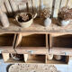 Ancien Meuble Grainetier D’épicerie – Tiroirs, Vitrines & Plaques Émai
