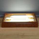 Display Cabinet in Brass and Elm – 1950