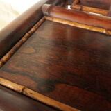 Old colonial style bamboo desk