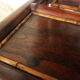 Old colonial style bamboo desk