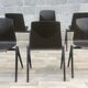 6 Industrial Chairs Galvanitas S22