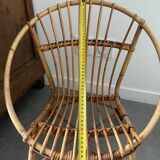 Fauteuil en rotin pour enfant