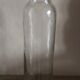 Vase Antique bottle Clear glass fine bubbles vase