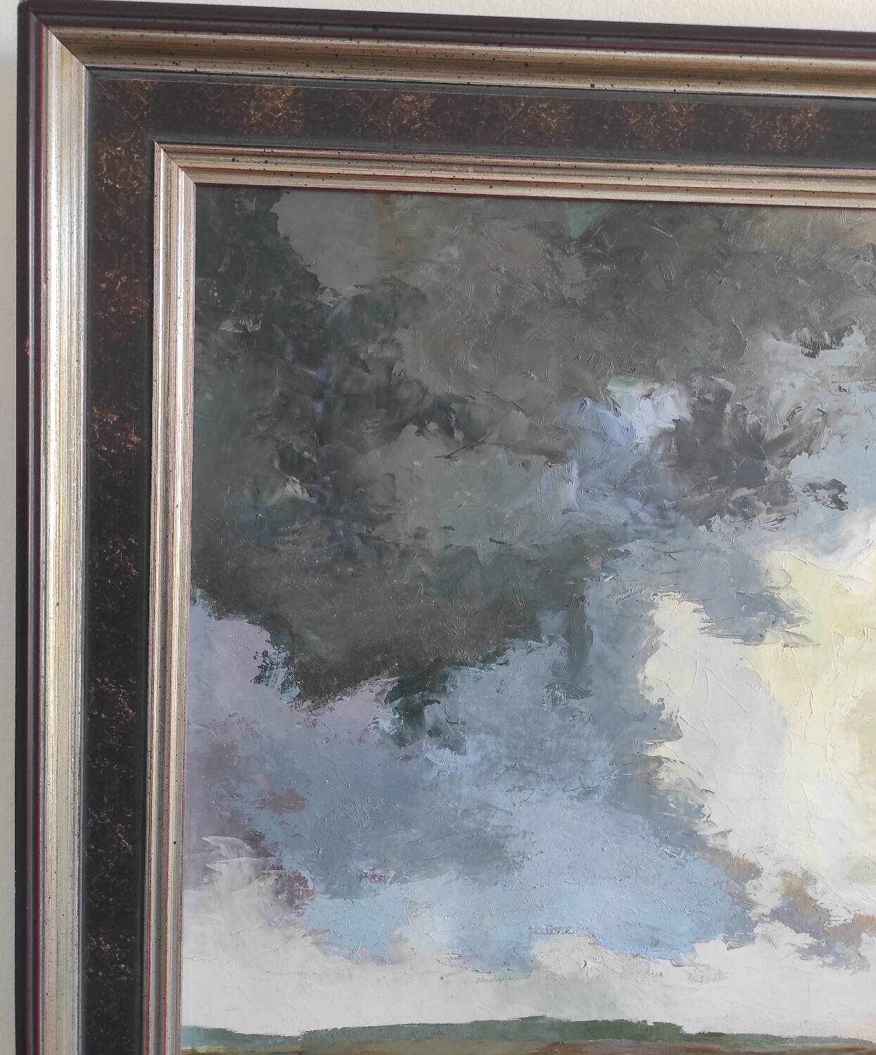 Oil painting on panel H. De Vleeschauwer