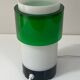Small vintage lamp in plexiglass, Space Age style, 1970s.