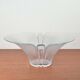 Vintage Danish glass bowl by Holmegaard, 1970s