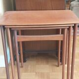 Scandinavian nesting tables. Asko.