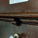 A vintage Roneo industrial flapper from the 1950s with a rusty patina
