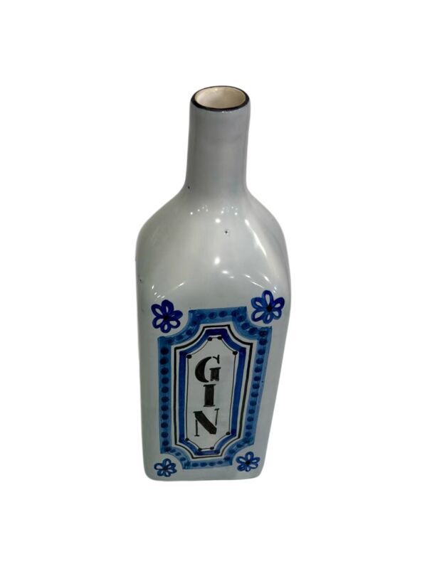 Sculpture en forme de Bouteille Gin Roger Capron Vallauris
