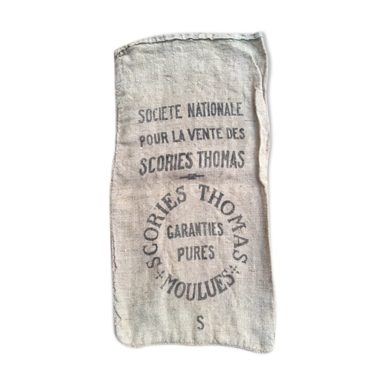 "Scories Thomas - s" burlap bag
