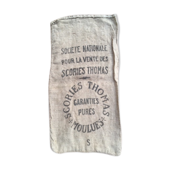 "Scories Thomas - s" burlap bag