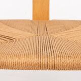 Set of 6 'CH24' wishbone dining chairs by Hans J Wegner for Carl Hansen, De