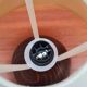 Lampe boule en bois et corde