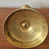 Empire gilded bronze candlestick, 19th century