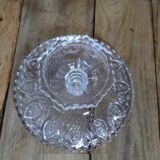 Cake display fruit basket vintage crystal fruit