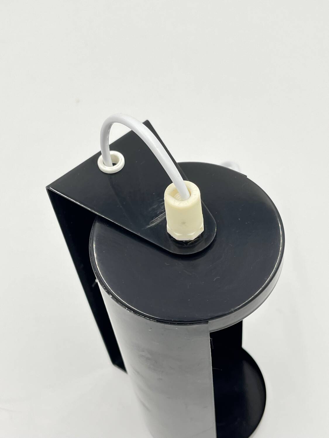 Black wall light V413