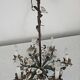 Chandelier with floral decoration