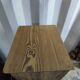 Bedside table night solid wood vintage antique door drawer