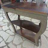 Console at the end of the XIX century Walnut