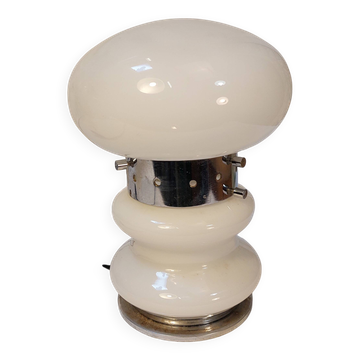 Glass Mushroom Table Lamp