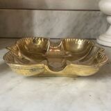Solid brass cigar ashtray