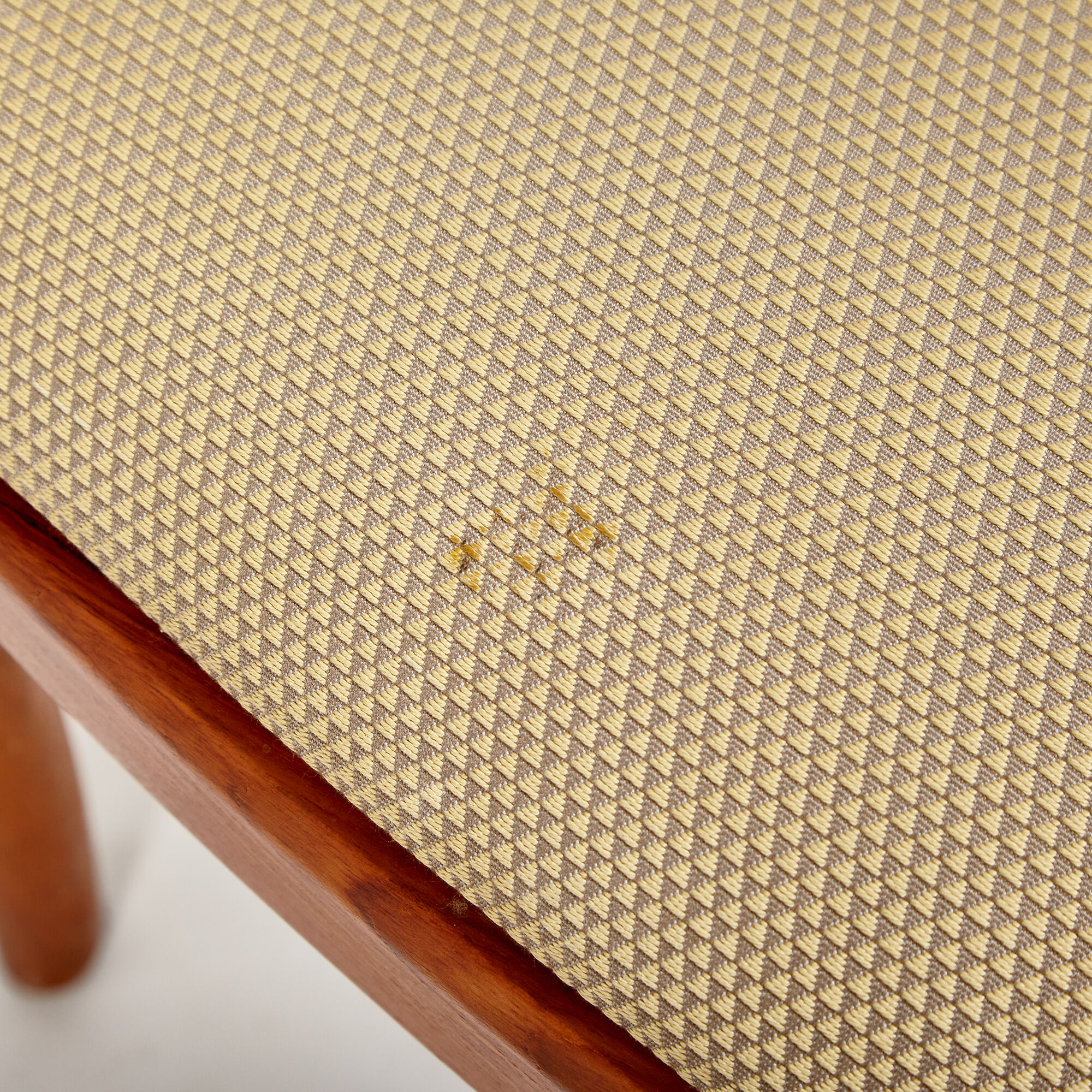 Solid teak dining chair by niels koefoed for koefoeds hornslet mk9828