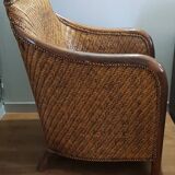 Braids colonial type armchairs